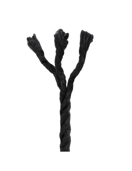 Corda Nero 0,6 x 0,6 x 50000 cm Cotone