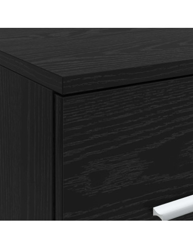 Armadio Bagno In-between Rovere Nero 30 x 44,5 x 50 cm