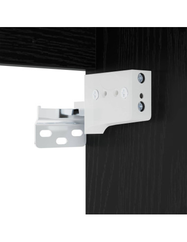 Armadio Bagno In-between Rovere Nero 30 x 44,5 x 50 cm