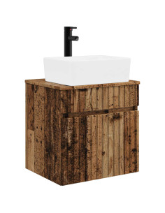 Mobile lavabo da parete Legno antico 49 x 41 x 63 cm