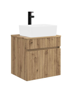 Mobile lavabo da parete Rovere Artigianale 49 x 41 x 63 cm