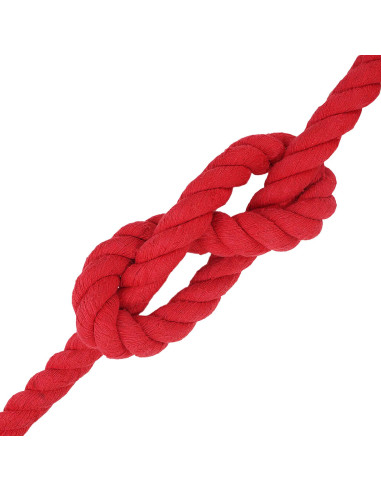 Corda Rosso 3 x 3 x 2500 cm Cotone
