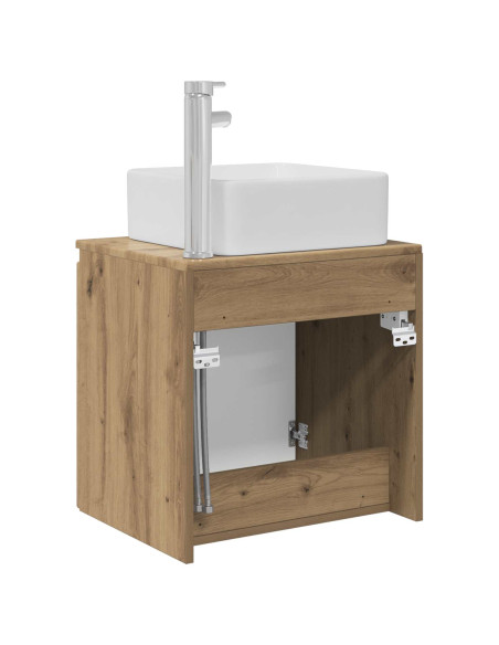 Mobile Lavabo da Parete Rovere Artigianale 49,5 x 41 x 63 cm
