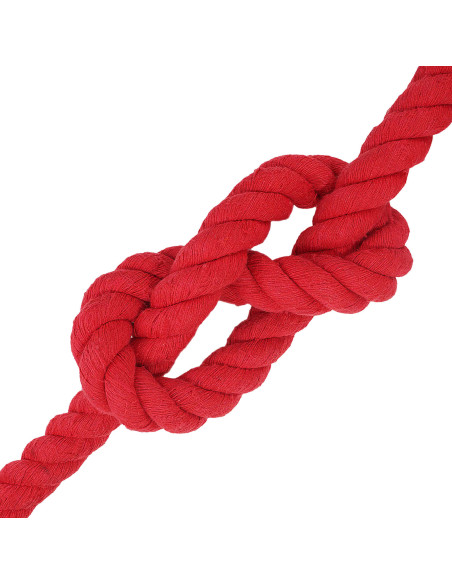 Corda Rosso 4 x 4 x 500 cm Cotone