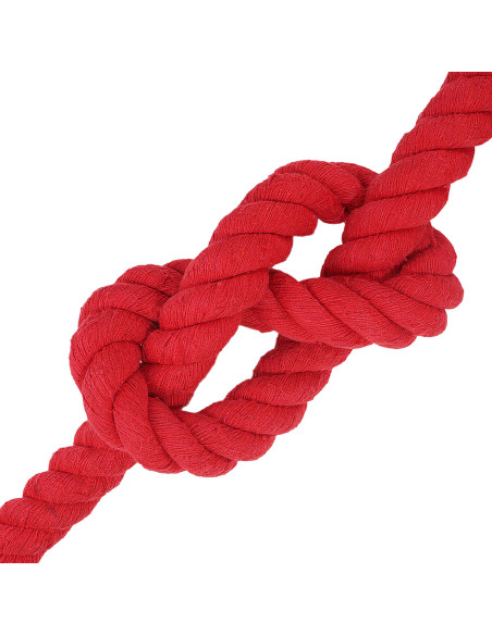 Corda Rosso 5 x 5 x 1000 cm Cotone