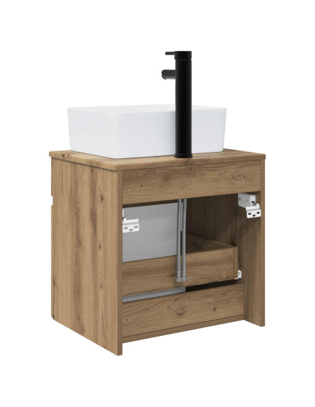 Mobile lavabo da parete Rovere Artigianale 49 x 41 x 63 cm
