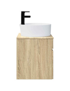 Mobile lavabo da parete Rovere Sonoma 49 x 44,5 x 65 cm 2