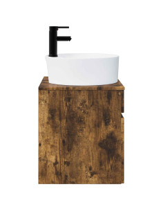 Mobile lavabo da parete Rovere Fumo 49 x 44,5 x 65 cm 2