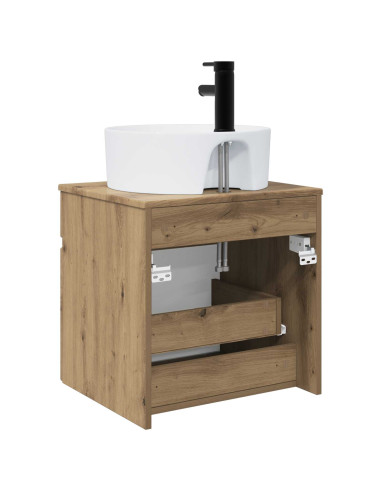 Mobile lavabo da parete Rovere Artigianale 49 x 44,5 x 65 cm