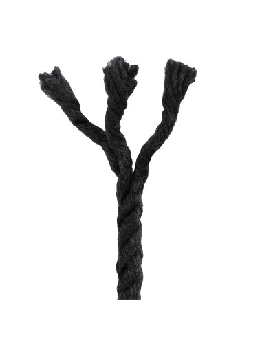 Corda Nero 0,8 x 0,8 x 5000 cm Cotone