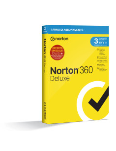 Norton 360 Deluxe | Antivirus per 3 dispositivi | Licenza di 1 anno