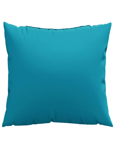 Cuscini per divano 4 pz blu 50x50 cm in Tessuto