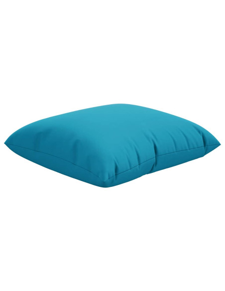 Cuscini per divano 4 pz blu 60x60 cm in Tessuto