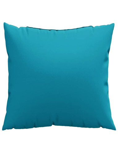 Cuscini per divano 4 pz blu 60x60 cm in Tessuto