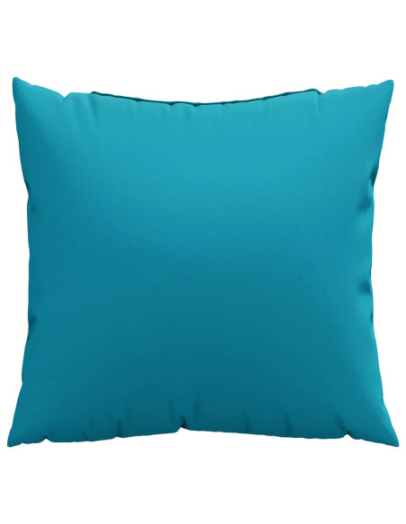 Cuscini per divano 4 pz blu 60x60 cm in Tessuto