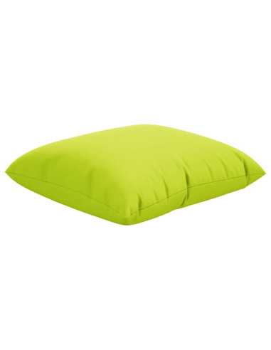Cuscini per divano 4 pz Verde brillante 60x60 cm in Tessuto