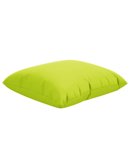 Cuscini per divano 4 pz Verde brillante 60x60 cm in Tessuto