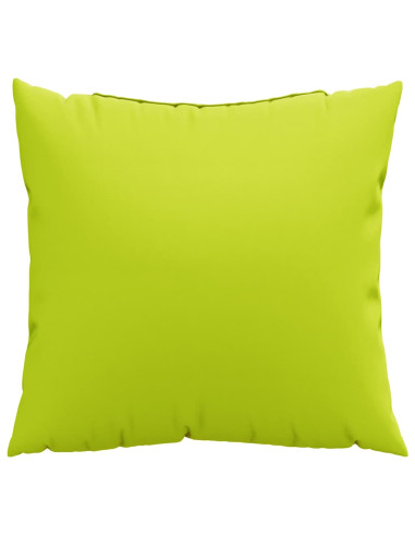 Cuscini per divano 4 pz Verde brillante 60x60 cm in Tessuto