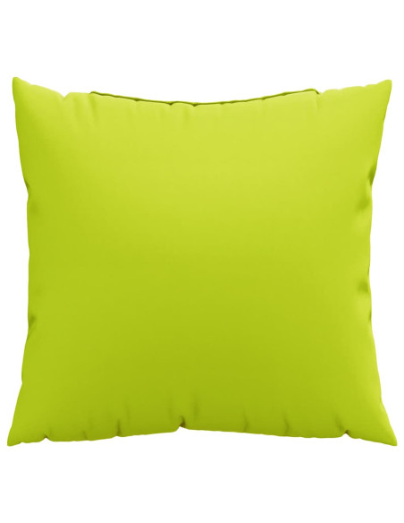 Cuscini per divano 4 pz Verde brillante 60x60 cm in Tessuto