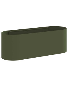 Letto rialzato da giardino Verde Oliva 120 x 40 x 40 cm