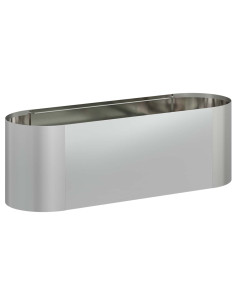 Letto rialzato da giardino Acciaio zincato 120 x 40 x 40 cm