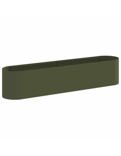 Letto rialzato da giardino Verde Oliva 200 x 40 x 40 cm