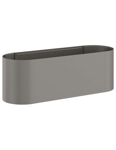 Letto rialzato da giardino Acciaio Corten 120 x 40 x 40 cm