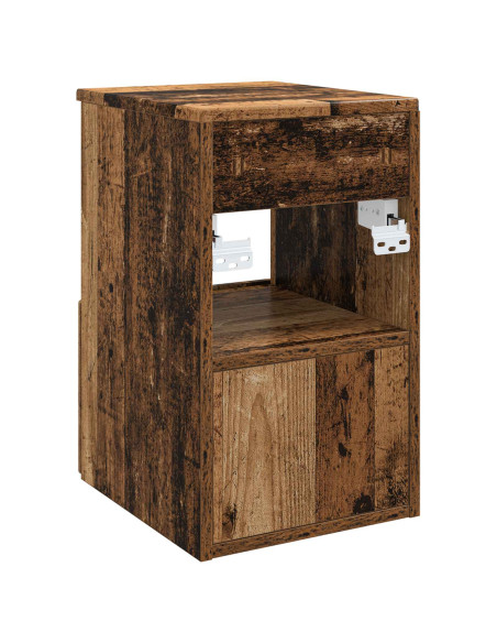 Mobile da Bagno Legno antico 30 x 35 x 50 cm