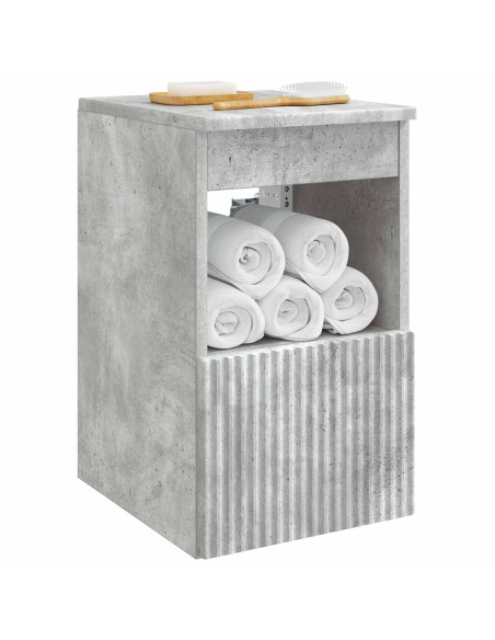 Mobile da Bagno Grigio Cemento 30 x 41 x 50 cm