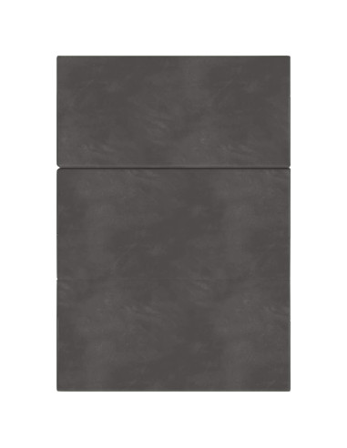 Divano Letto Pieghevole 120 x 67 x 45 cm Grigio Scuro