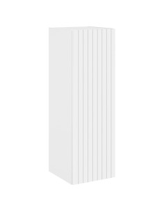 Mobiletto da Bagno a Muro Bianco 33 x 34,5 x 100 cm