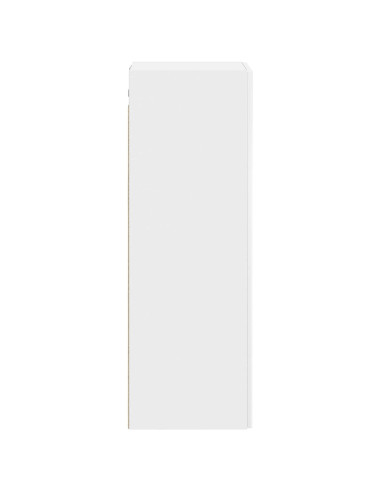 Mobiletto da Bagno a Muro Bianco 33 x 34,5 x 100 cm