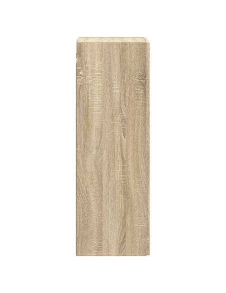 Mobiletto da Bagno a Muro Rovere Sonoma 33 x 34,5 x 100 cm