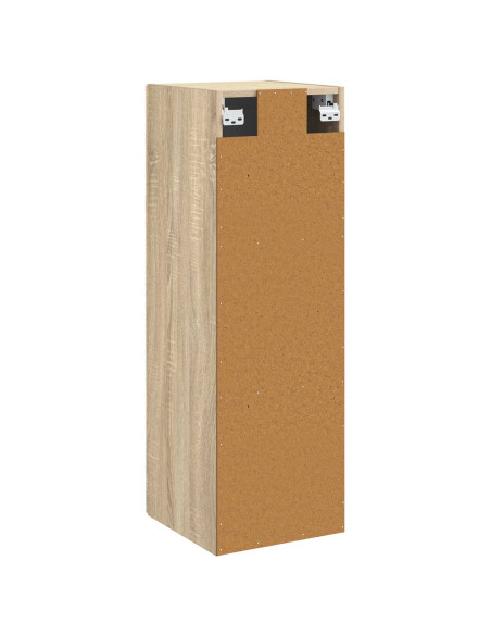 Mobiletto da Bagno a Muro Rovere Sonoma 33 x 34,5 x 100 cm