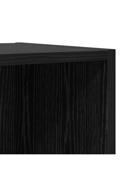 Set mobile TV 2 pcs Nero 37 x 35 x 37,5 cm Legno multistrato