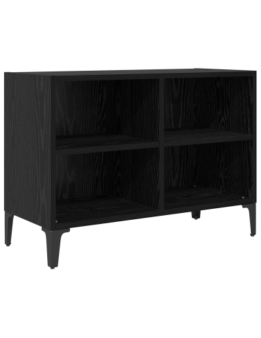 Set mobile TV Nero 69,5 x 30 x 50 cm Legno multistrato