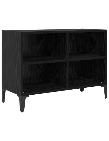 Set mobile TV Nero 69,5 x 30 x 50 cm Legno multistrato