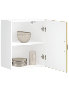 Pensili da cucina 2 pz Lucca in Legno Multistrato Rovere Sonoma