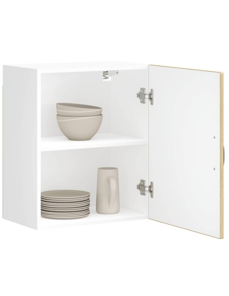 Pensili da cucina 2 pz Lucca in Legno Multistrato Rovere Sonoma