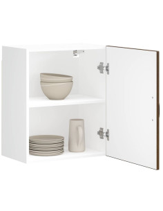 Pensili da cucina 2 pz Lucca in Legno Multistrato color rovere Marrone