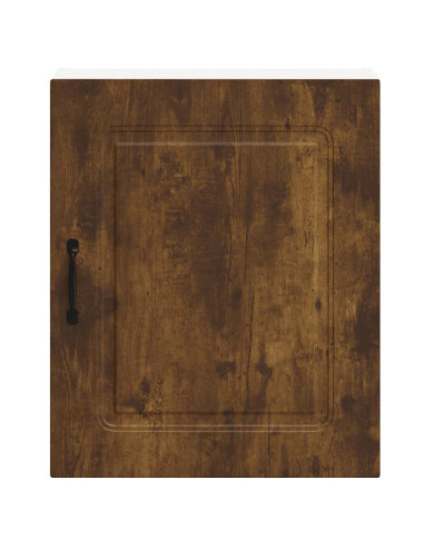Pensili da cucina 2 pz Kalmar in Legno Multistrato Rovere Fumo