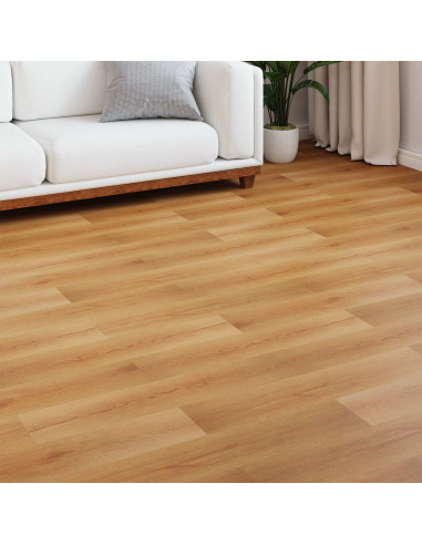 Pavimento in laminato 15 pcs Beige chiaro 101 x 20 x 0,8 cm