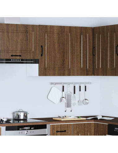 Pensile da cucina Kalmar in Legno Multistrato Rovere Marrone