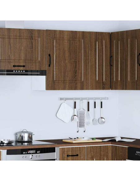 Pensile da cucina Kalmar in Legno Multistrato Rovere Marrone