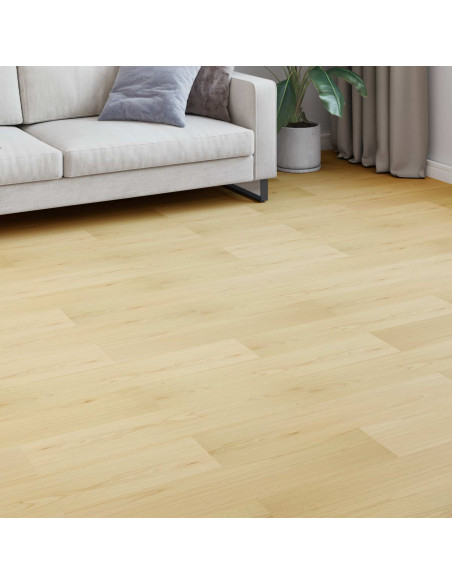 Pavimento in laminato 15 pcs Beige Morbido 101 x 20 x 0,8 cm