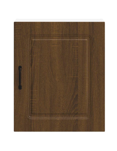 Pensili da cucina 2 pz Kalmar in Legno Multistrato color rovere Marrone