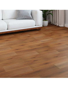 Pavimento in laminato 15 pcs Giallo Dorato 101 x 20 x 0,8 cm