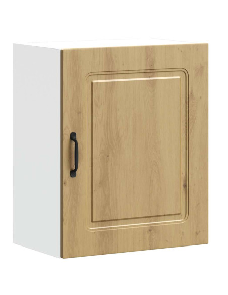 Pensili da cucina 2 pz Kalmar in Legno Multistrato Rovere Artigianale