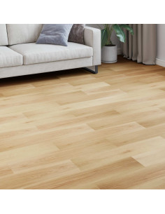 Pavimento in laminato 15 pcs Acero Chiaro 101 x 20 x 0,8 cm