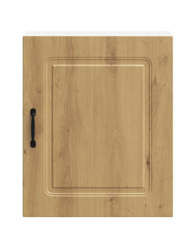 Pensili da cucina 2 pz Kalmar in Legno Multistrato Rovere Artigianale